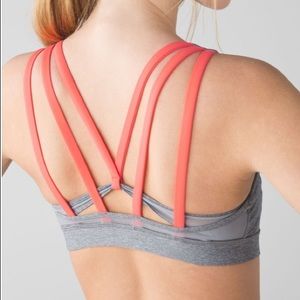 Lululemon Energy Bra Exhale Sz 4